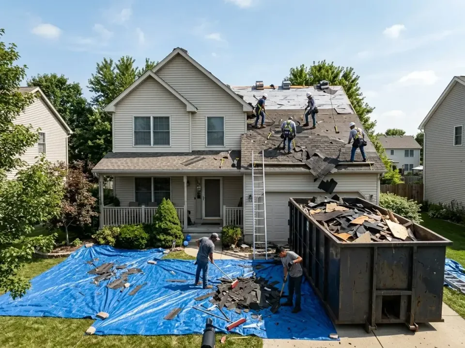 roof-replacement-debris-remova-004 — frequently asked questions, Cheapest Dumpster Rentals in Three Lakes, FL